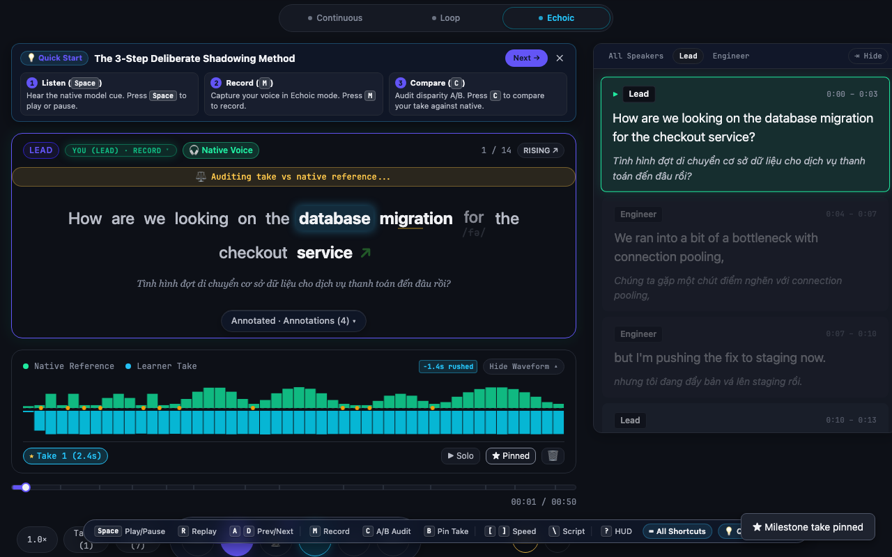 Step 5: Milestone Pin: Protecting Your Best Takes UI State